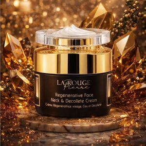 LA ROUGE PIERRE Regenerative Face, Neck & Decollete - Black & Gold